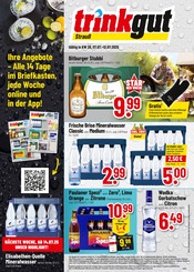 Trinkgut Getränkemarkt Prospekt der aktuellen Woche mit 8 Seiten, gültig von 07.07.2025 bis 12.07.2025, in Bad Homburg und Umgebung Aktueller Trinkgut Getränkemarkt Prospekt in Bad Homburg und Umgebung, "Aktuelle Angebote" mit 8 Seiten, 07.07.2025 - 12.07.2025