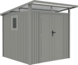 Metall-Gartenhaus im Angebot bei Hornbach in Trier Metall-Gartenhaus Angebote von Konsta bei Hornbach Trier für 799,00 €