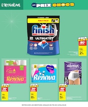 Promos Vaisselle dans le catalogue "LES PRIX CHOCS" de Carrefour Market Vaisselle en promo dans le catalogue Carrefour Market à la page 15