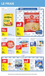 Prix et réduction Fromage râpé dans le prospectus Carrefour en cours Offre Fromage râpé dans le catalogue Carrefour du moment à la page 19