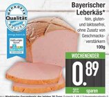 Bayerischer Leberkäs von  im aktuellen EDEKA Prospekt für 0,89 €