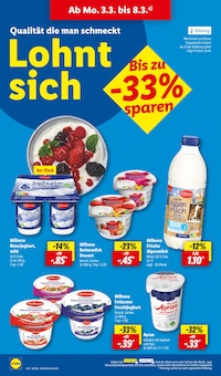 Milch im Lidl Prospekt "LIDL LOHNT SICH" mit 63 Seiten (Saarbrücken)