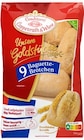 Unsere Goldstücke 9 Weizenbrötchen oder Unsere Goldstücke 9 Baguette-Brötchen Angebote von Coppenrath & Wiese bei REWE Gummersbach für 1,49 €