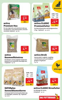 Katzenstreu Angebot im DAS FUTTERHAUS Prospekt, gültig von 15.06.2026 bis 20.06.2026 Katzenstreu Angebot im aktuellen DAS FUTTERHAUS Prospekt auf Seite 11