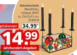 Advent im Segmüller Prospekt Adventsschale im aktuellen Segmüller Prospekt für 14,99 €