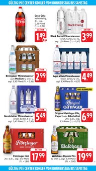 Coca Cola im EDEKA Prospekt "Aktuelle Angebote" mit 54 Seiten (Lahr (Schwarzwald))