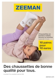 Catalogue Zeeman à Bignoux, avec 34 pages Prospectus Zeeman à Bignoux, "Zeeman", 34 pages, 10/01/2026 - 23/01/2026