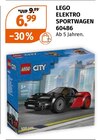 ELEKTRO SPORTWAGEN im Müller Prospekt ELEKTRO SPORTWAGEN von LEGO im aktuellen Müller Prospekt für 6,99 €