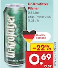 Pilsner bei Netto Marken-Discount im Weinböhla Prospekt für 0,69 €