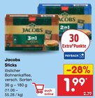 Aktuelle Kaffee Angebote bei Netto Marken-Discount in Freiberg Aktuelles Jacobs Sticks Angebot bei Netto Marken-Discount in Freiberg ab 1,99 €