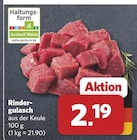 Rindergulasch aus der Keule Angebote bei combi Bremen für 2,19 €