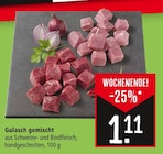 Gulasch gemischt Angebote bei Marktkauf Sindelfingen für 1,11 €