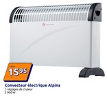 Convecteur électrique - Alpina à 15,95 € dans le catalogue Action