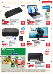 Offre Ordinateur Portable dans le catalogue Auchan Hypermarché du moment à la page 63