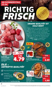 Steak im Kaufland Prospekt "KNÜLLER" mit 66 Seiten (Mönchengladbach)