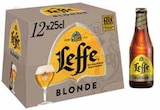 BIÈRE D'ABBAYE BLONDE - LEFFE en promo chez Intermarché Brest à 4,70 €