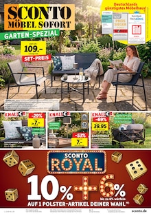 Gartenmöbel im Sconto SB Prospekt "GARTEN SPEZIAL" mit 5 Seiten (Berlin)