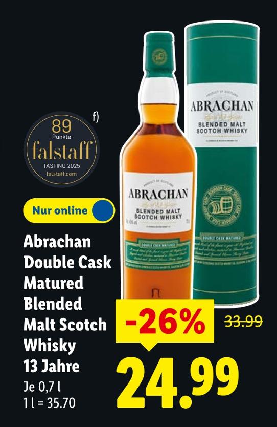 Double Cask Matured Blended Malt Scotch Whisky 13 Jahre