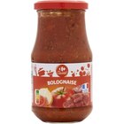 Sauce bolognaise - CARREFOUR CLASSIC' - Carrefour à Nancy Sauce bolognaise - CARREFOUR CLASSIC' en promo chez Carrefour Nancy à 1,79 €