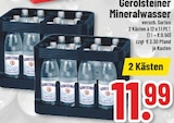 Mineralwasser im Angebot bei Marktkauf in Dorsten Mineralwasser Angebote von Gerolsteiner bei Marktkauf Dorsten für 11,99 €