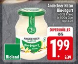 Aktuelles Bio-Jogurt Angebot bei EDEKA in Regensburg ab 1,99 €