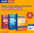 Jahres-Paketen von ALDI TALK im aktuellen ALDI SÜD Prospekt für 69,99 €