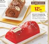 Bûche Framboise Vanille 6 Parts - Intermarché Hyper Bûche Framboise Vanille 6 Parts à 12,99 € dans le catalogue Intermarché Hyper