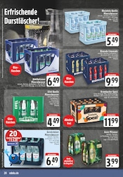 Aktueller E center Prospekt mit Bier, "Aktuelle Angebote", Seite 20