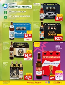 Krombacher im Netto Marken-Discount Prospekt "Aktuelle Angebote" mit 66 Seiten (Wesel)