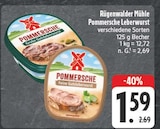 EDEKA Lengefeld - Pommersche Leberwurst Angebot im Prospekt Pommersche Leberwurst bei EDEKA im Lengefeld Prospekt für 1,59 €