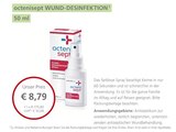 WUND-DESINFEKTION von octenisept für 8,79 € bei LINDA Partnerapotheke im Angebot WUND-DESINFEKTION von octenisept im aktuellen LINDA Partnerapotheke Prospekt