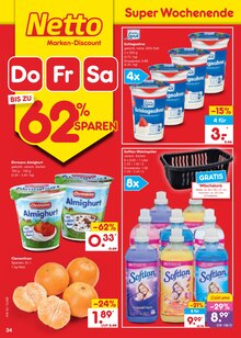 Weichspüler im aktuellen Netto Marken-Discount Prospekt (Potsdam) Weichspüler im Netto Marken-Discount Prospekt "Aktuelle Angebote" mit 71 Seiten (Potsdam)