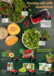 Konsum Erdbeeren im Prospekt 