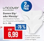 Damen-Slip oder Minislip Angebote von uncover by SCHIESSER bei Kaufhaus Stolz Flensburg für 6,99 €