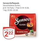 Kaffeepads im Angebot bei GLOBUS in Plauen Kaffeepads Angebote von Senseo bei GLOBUS Plauen für 2,22 €