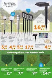 Aktueller Globus-Baumarkt Prospekt mit Solarlampe, "Immer eine Idee besser", Seite 9