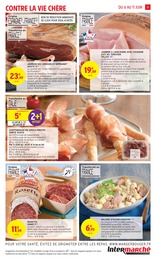 Prix et réduction Viande De Porc dans le prospectus Intermarché en cours Offre Viande De Porc dans le catalogue Intermarché du moment à la page 9