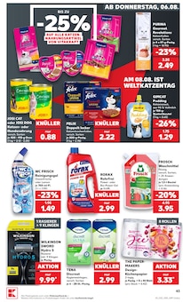 Felix Katzenfutter im aktuellen Kaufland Prospekt (Halle (Saale)) Felix Katzenfutter im Kaufland Prospekt "Hier bin ich richtig" mit 75 Seiten (Halle (Saale))