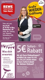 REWE Biomärkte Prospekt der aktuellen Woche mit 36 Seiten, gültig von 29.06.2026 bis 04.07.2026, in Ostseebad Binz und Umgebung Aktueller REWE Biomärkte Prospekt in Ostseebad Binz und Umgebung, "Dein Markt" mit 36 Seiten, 29.06.2026 - 04.07.2026