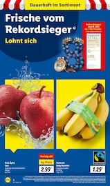 Aktueller Lidl Prospekt mit Äpfel, "LIDL LOHNT SICH", Seite 2