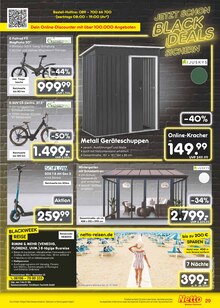 Gartenhaus im Netto Marken-Discount Prospekt "Aktuelle Angebote" mit 51 Seiten (Leipzig)