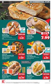 Pute im Kaufland Prospekt "Hier bin ich richtig" mit 78 Seiten (Chemnitz)