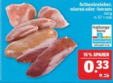 Schweineleber, -nieren oder -herzen Angebote bei Marktkauf Schweinfurt für 0,33 €