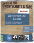 Wetterschutz-Lasur 750 ml Angebote von toom bei toom Baumarkt Darmstadt für 13,99 €