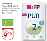 Pur Bio Folgemilch 2 bei GLOBUS im Wittlich Prospekt für 9,99 €