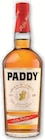 Irish Whiskey 40° - PADDY - U Express Irish Whiskey 40° - PADDY à 17,17 € dans le catalogue U Express