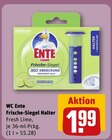 Frische-Siegel Halter Fresh Lime Angebote von WC Ente bei REWE Bergheim für 1,99 €