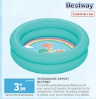 Piscinette pataugeoire enfant - Bestway en promo à 3,99 € chez Intermarché Super Piscinette pataugeoire enfant - Bestway dans le catalogue Intermarché Super