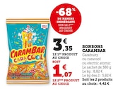 Bonbons - Carambar en promo chez Super U Grasse à 1,07 €