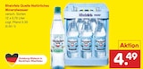 Netto Marken-Discount Selfkant - Natürliches Mineralwasser Angebot im Prospekt Natürliches Mineralwasser bei Netto Marken-Discount im Selfkant Prospekt für 4,49 €